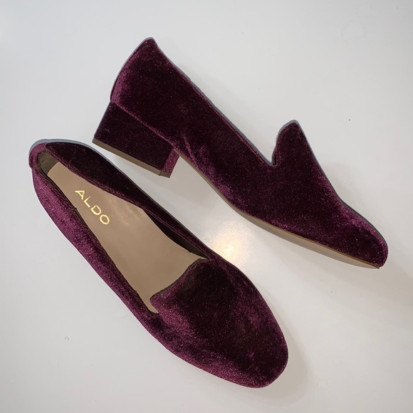ALDO Women's Velvet Loafers - Picture 3 of 9